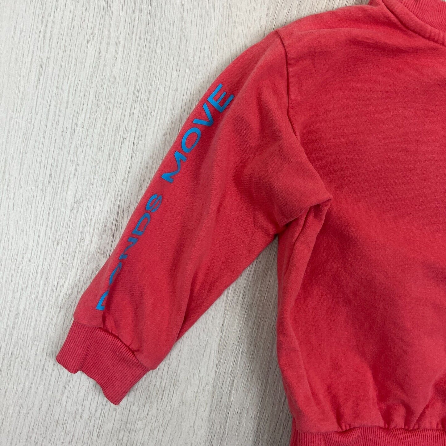 Bonds Move Toddlers Red Pullover Jumper Sweater Size 2 Years