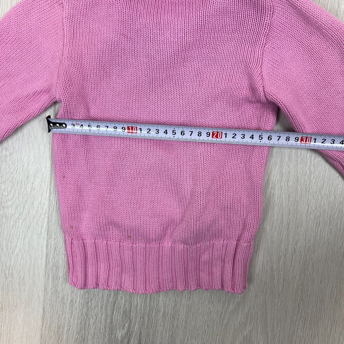 Esprit Girls Pink Knitted Jumper Sweatshirt Size 3 Years