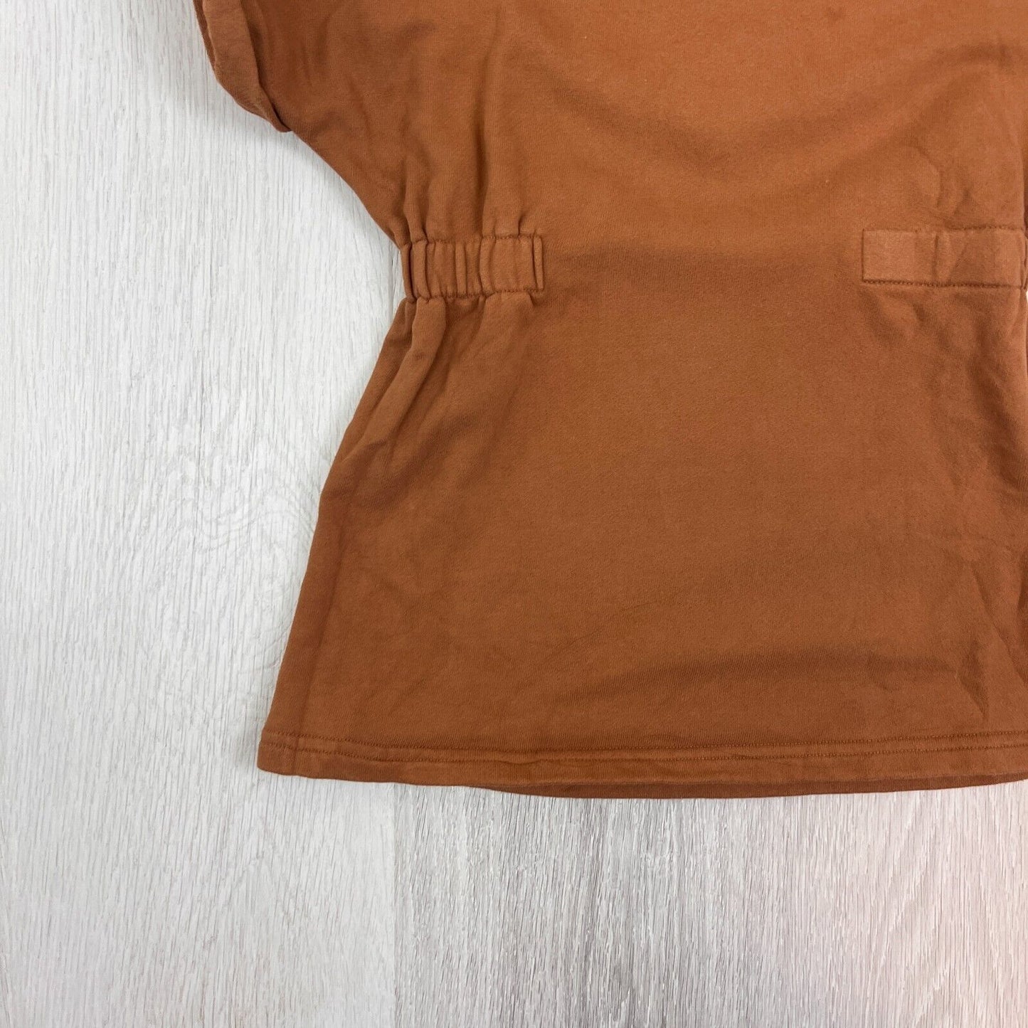 Aere Mini Girls Brown Sweatshirt Material Dress Size 3 Years