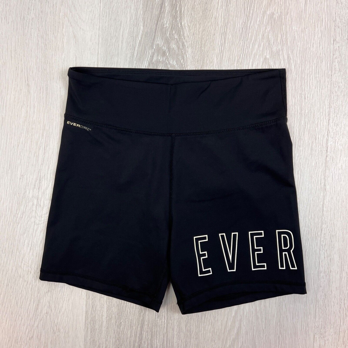 Everlast womens black bike shorts size 14