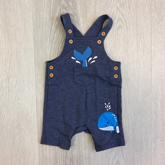 Sprout Baby Boys Blue Overalls Size 3-6 Months (New)