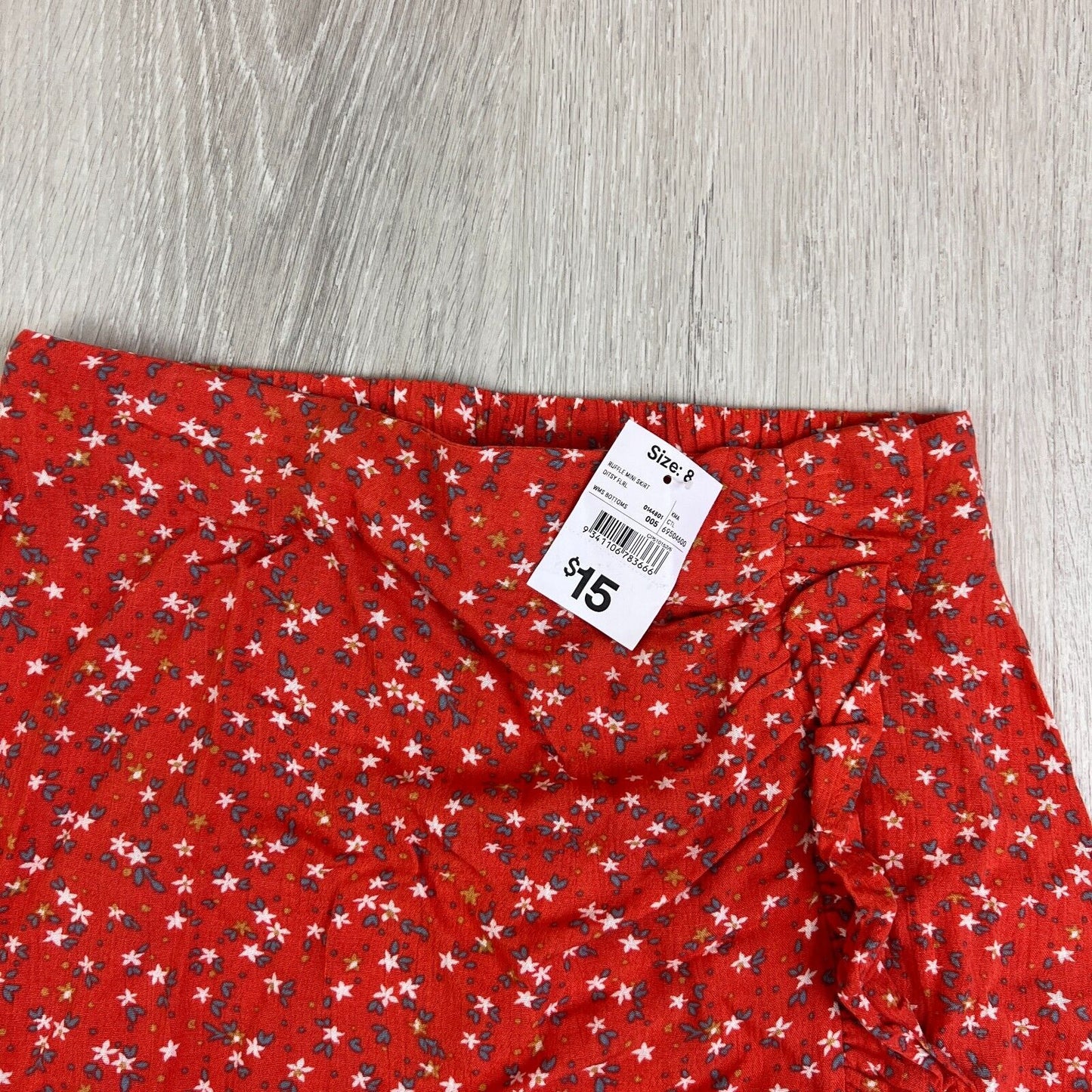 Anko Womens Light Viscose Mini Skirt Size 8 (New)