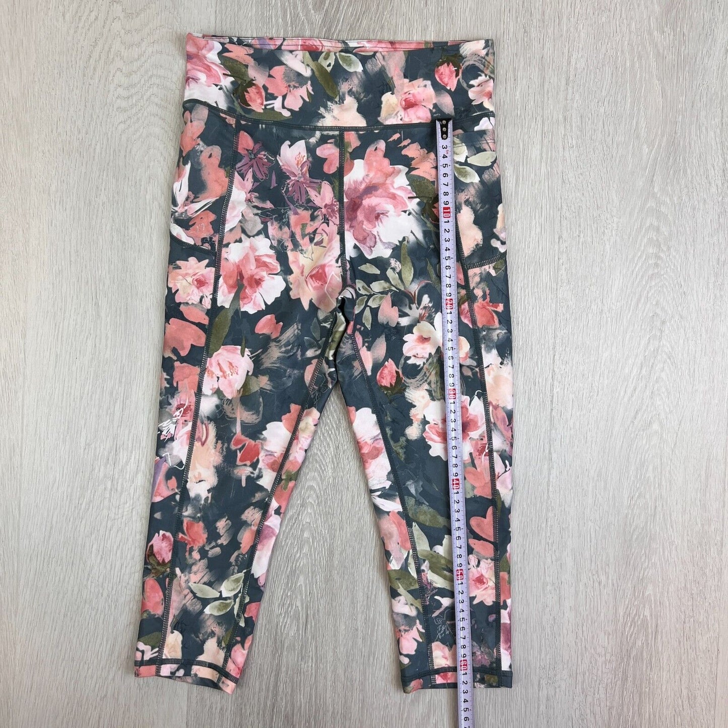 Everlast Womens Floral Cropped Leggings Size 12