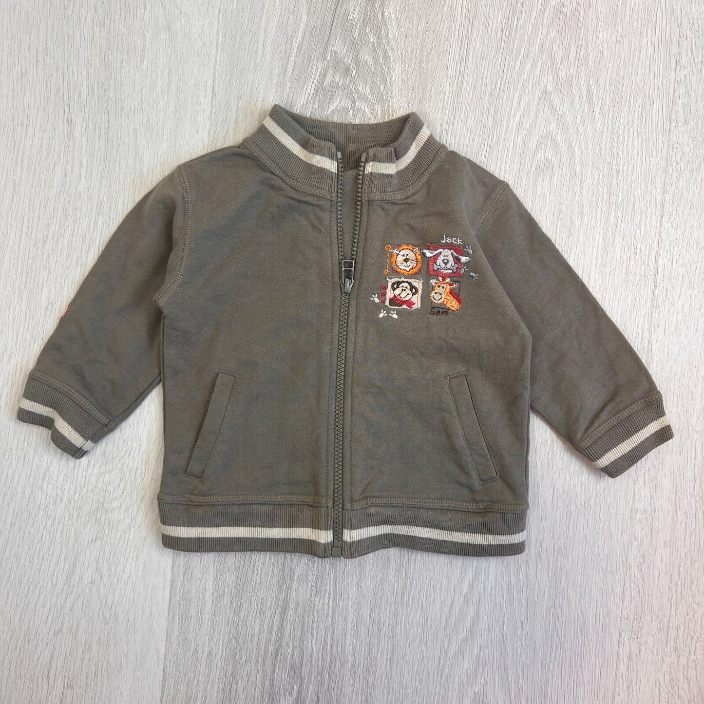 Sprout Baby Boys Full Zip Jumper Size 1 Years