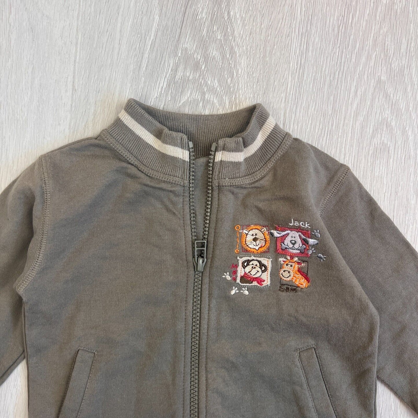 Sprout Baby Boys Full Zip Jumper Size 1 Years