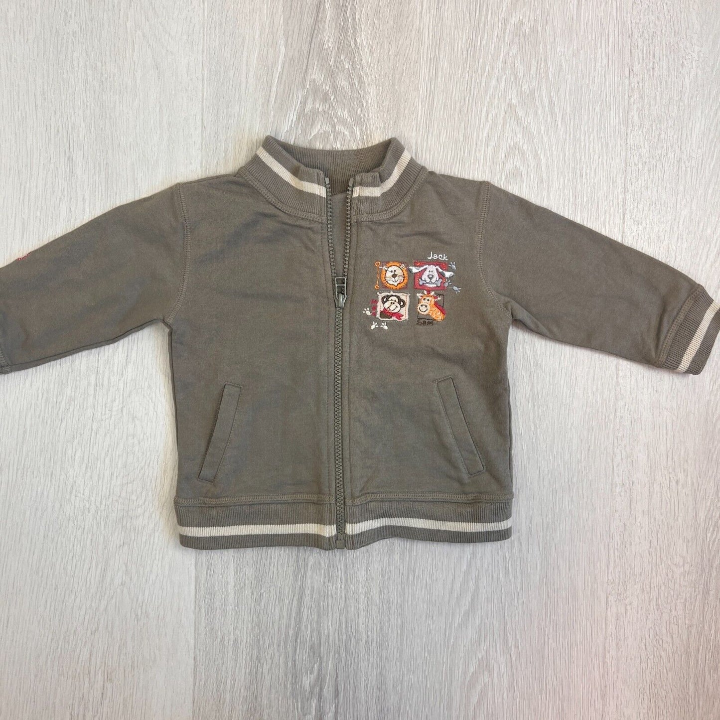 Sprout Baby Boys Full Zip Jumper Size 1 Years