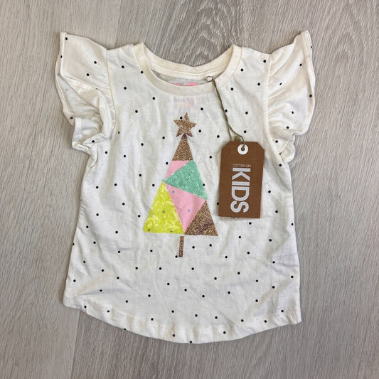 Cotton On Girls Short Sleeve T-Shirt Size 2 Years (New)