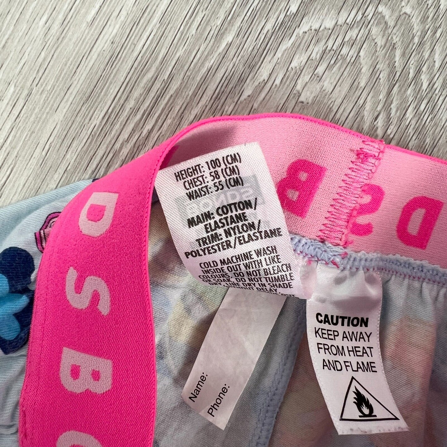 Bonds Sleep Girls Pyjama Set Size 3 Years