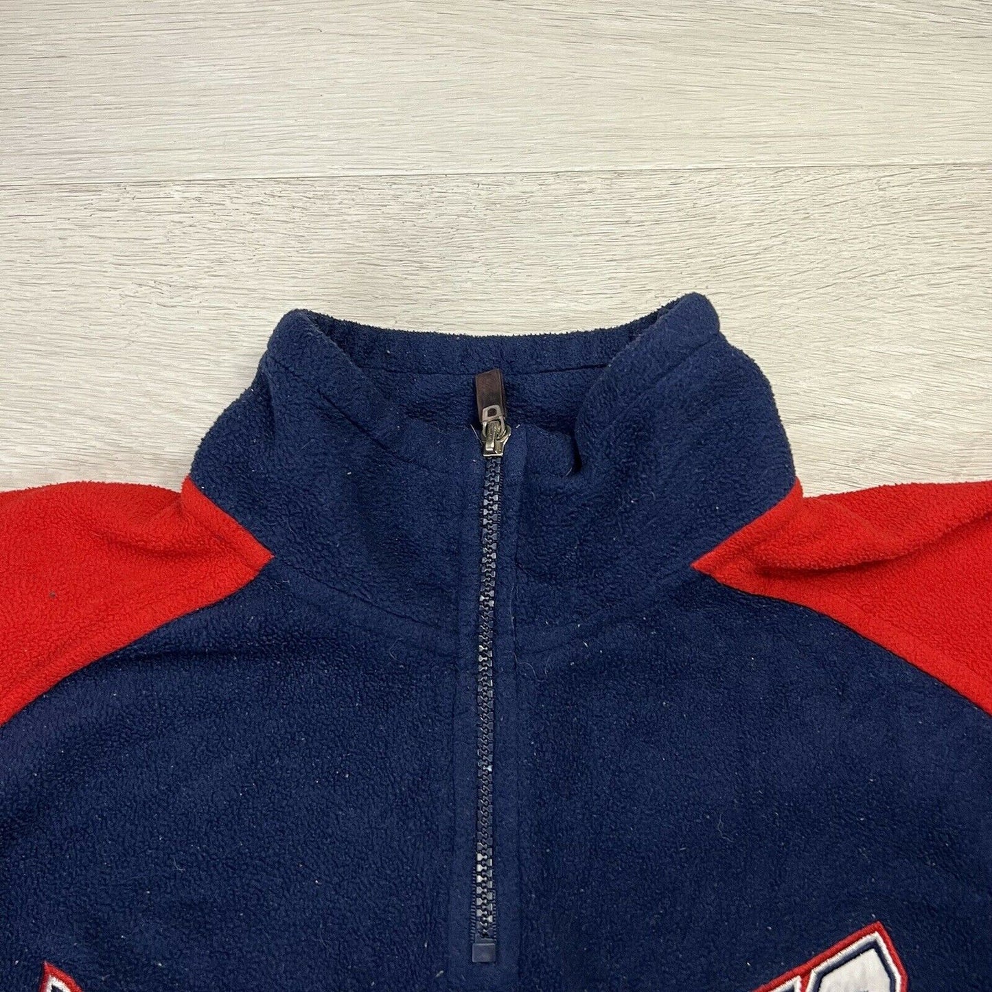 New England Patriots Pullover Fleece Jumper Youth Size L (16-18 Years)