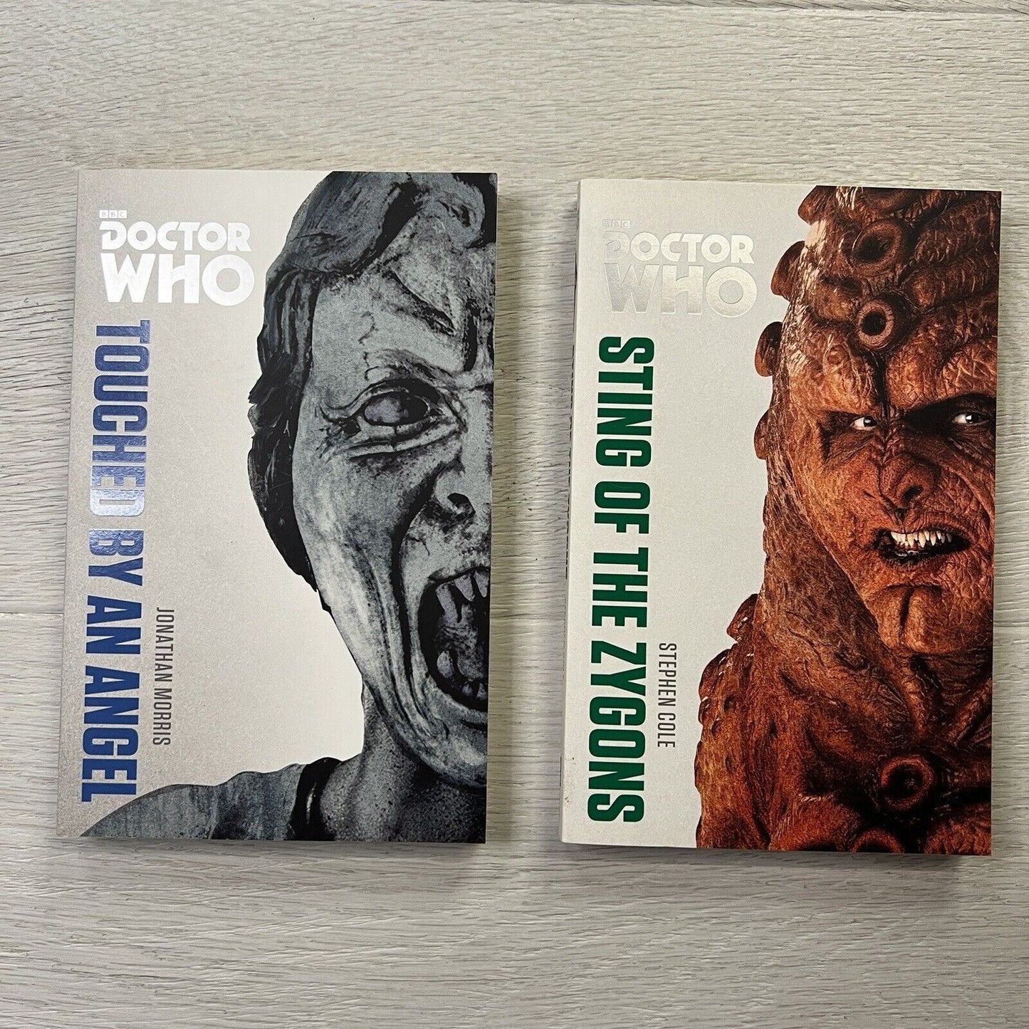 BBC Doctor Who Books - Touched by An Angel & Sting of the Zygons