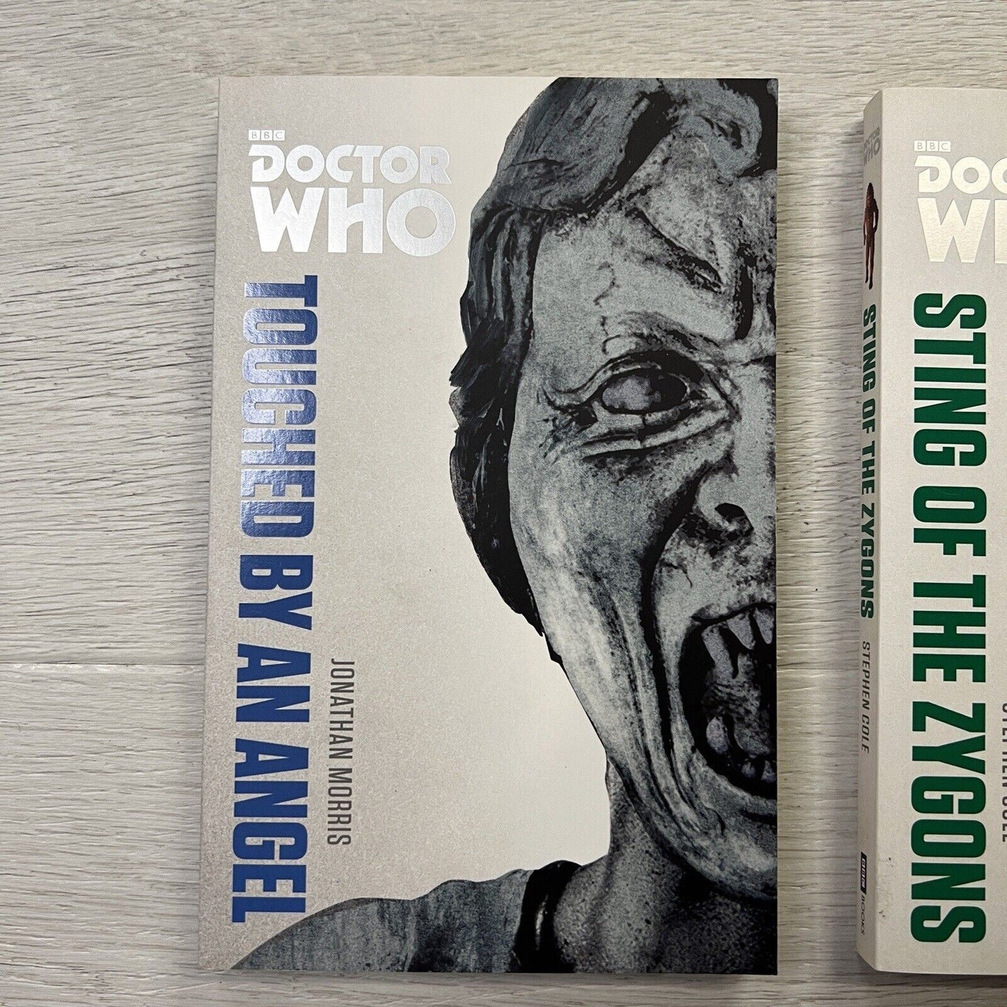 BBC Doctor Who Books - Touched by An Angel & Sting of the Zygons