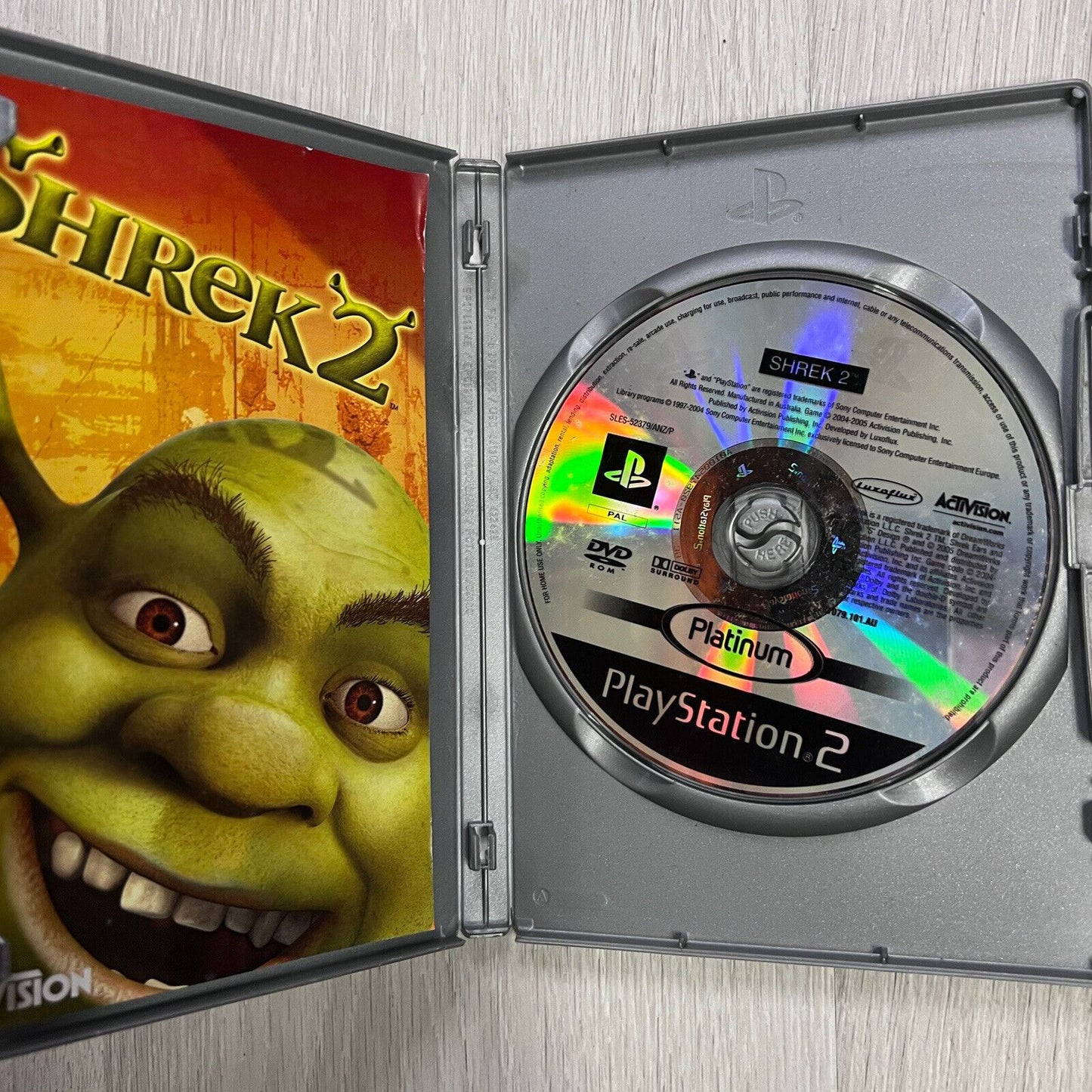 Shrek 2, Dodgeball, The Sims Bustin' Out Smackdown vs Raw - Playstation 2 (PAL)