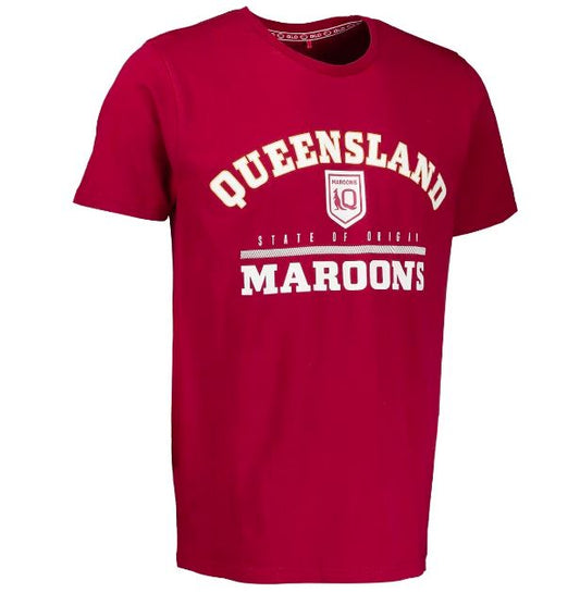 Queensland Support QLD Maroons State of Origin Mens T-Shirt Size 2XL