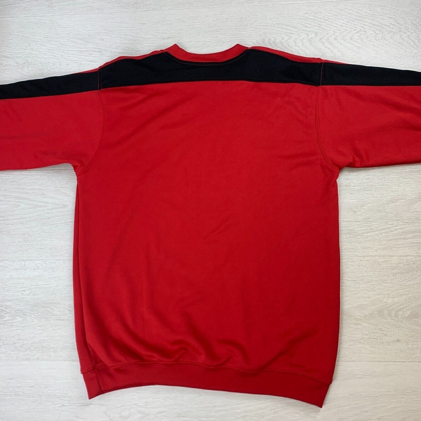 PUMA Aztecs Soccer Pullover Red Jumper Size M