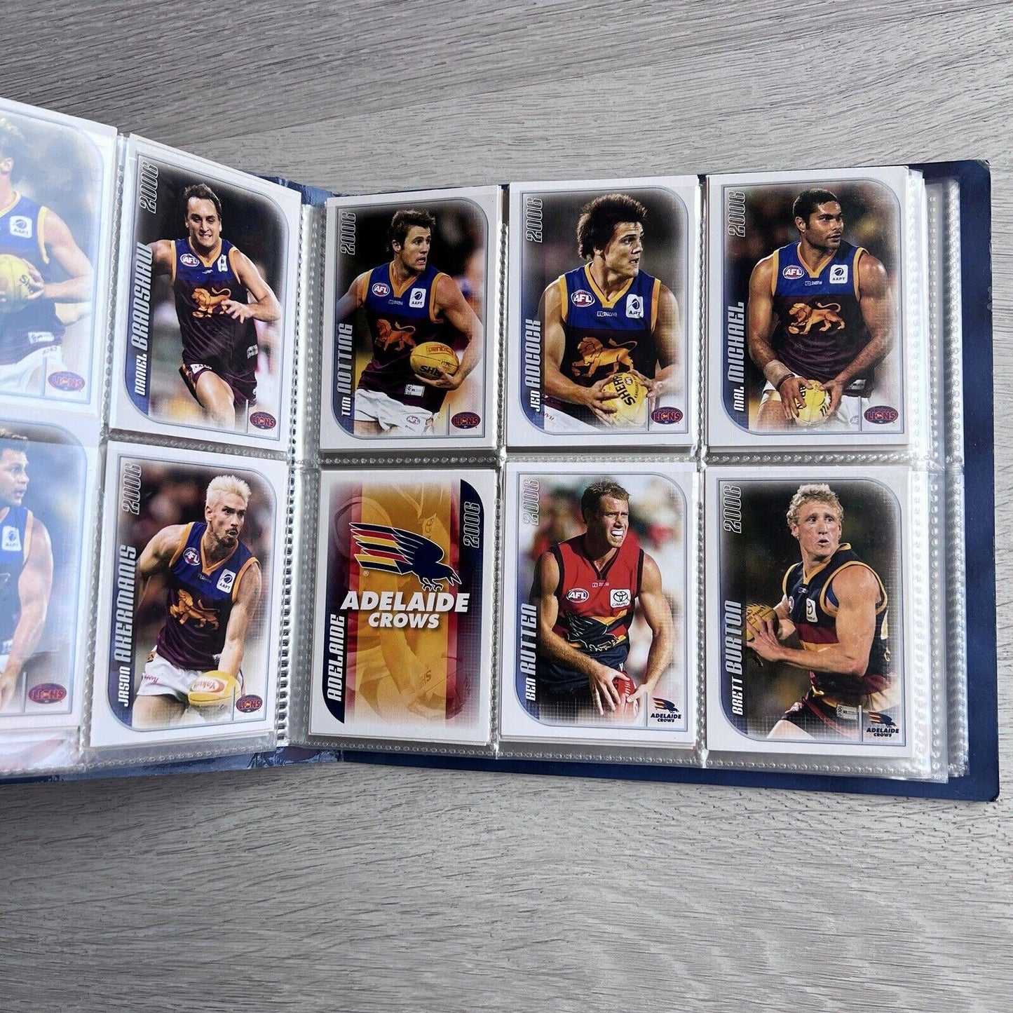 Official AFL Footy 2006 Collectors Cards & Album