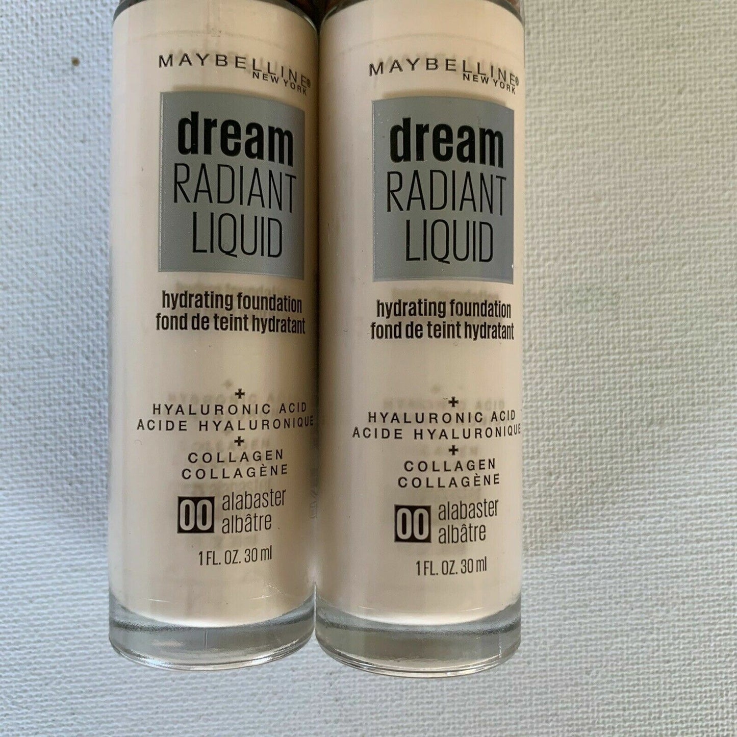 Maybelline New York Dream Radiant Liquid Foundation #00 Alabaster 30ml x 2