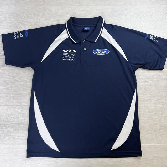 Ford V8 5.4 Litre 290kw Mens Polo Shirt Size Large