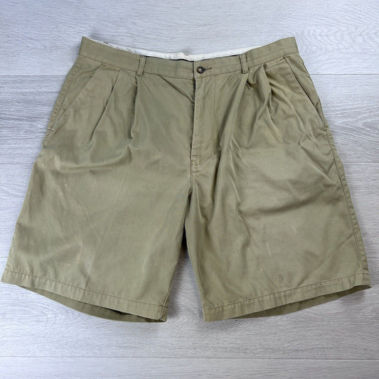 Country Road Mens Beige Chino Dress Shorts Size 38