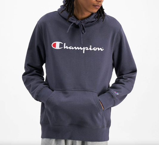 Champion Pullover Script Hoodie Size Large (New)