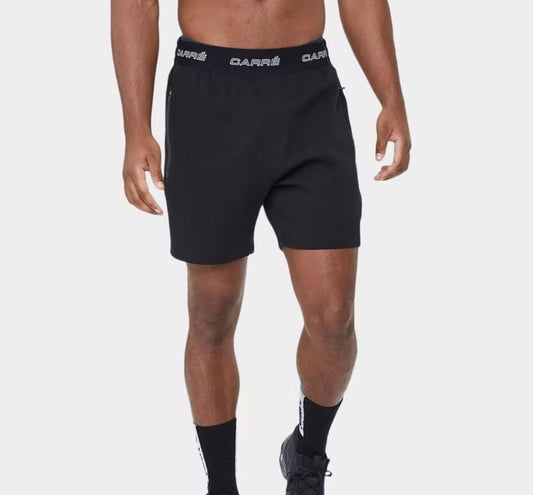 Carre Mens Black Training Short Size Medium