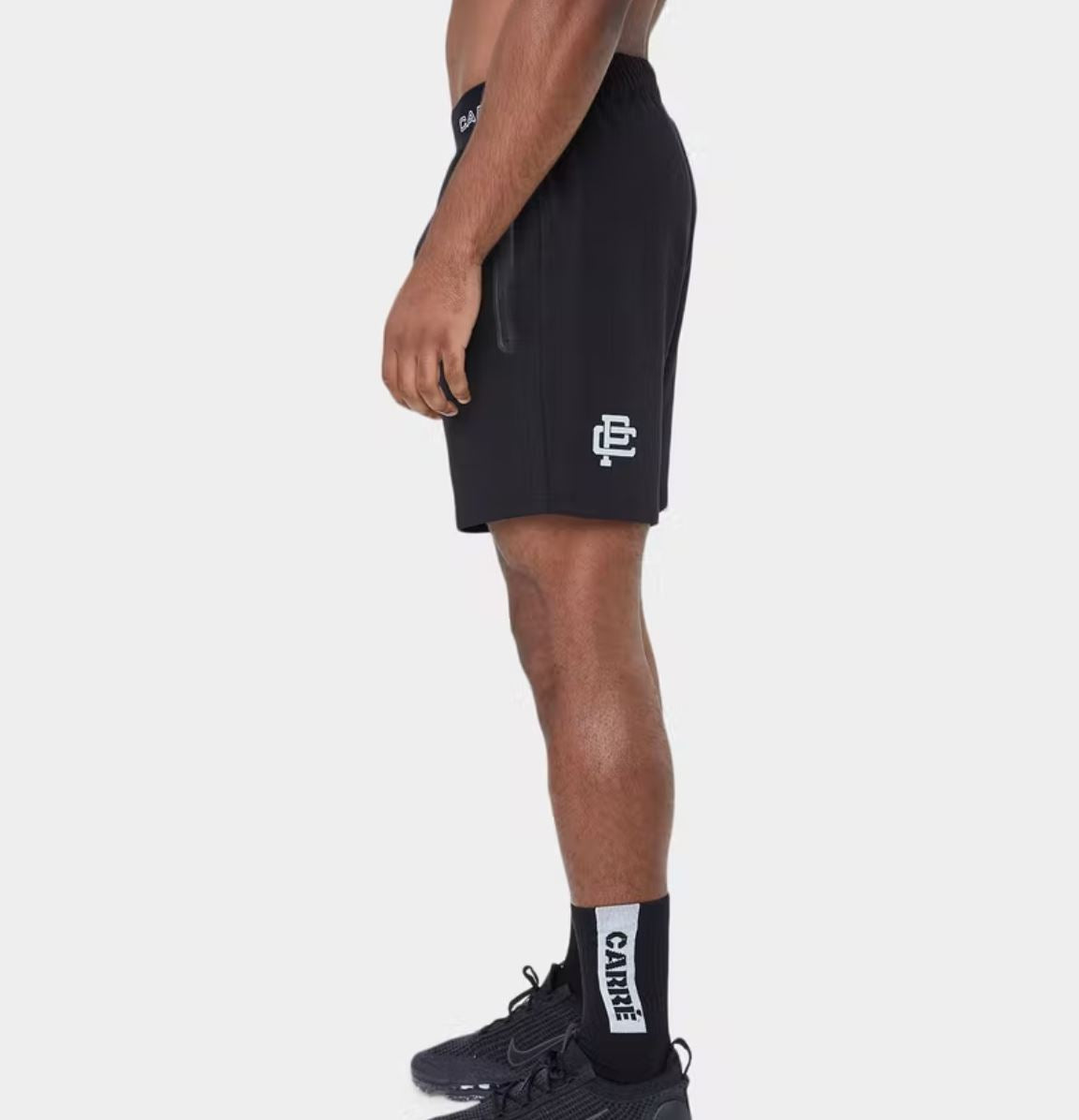 Carre Mens Black Training Short Size Medium