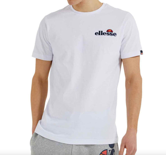 Ellesse Embroidered Logo Mens White T-Shirt Size XL