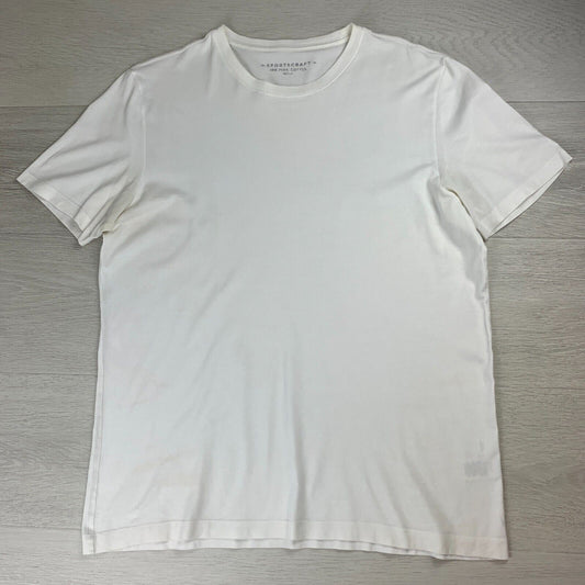 Sportscraft Mens White T-Shirt Size Medium