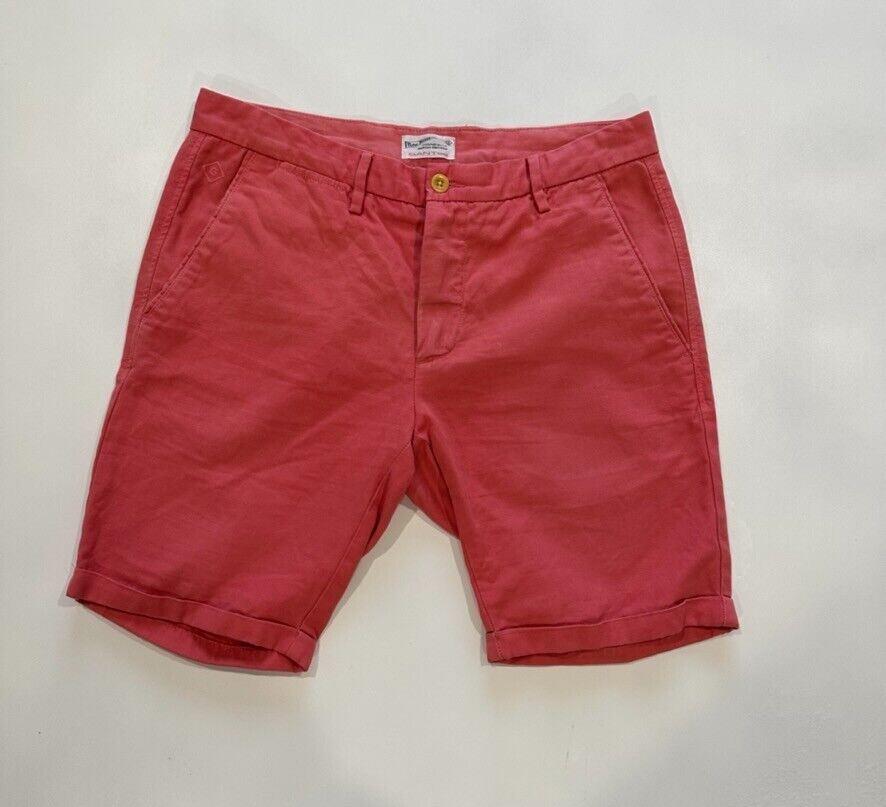 Gant Rugger Mens Red Chino Shorts Size 30