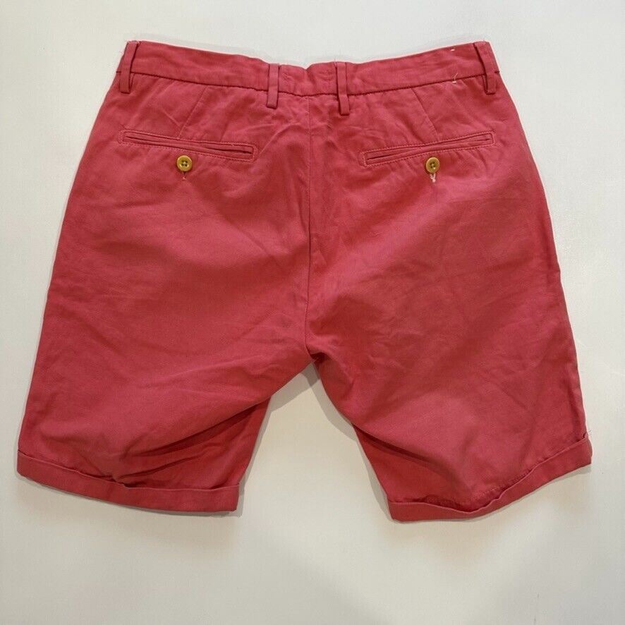 Gant Rugger Mens Red Chino Shorts Size 30