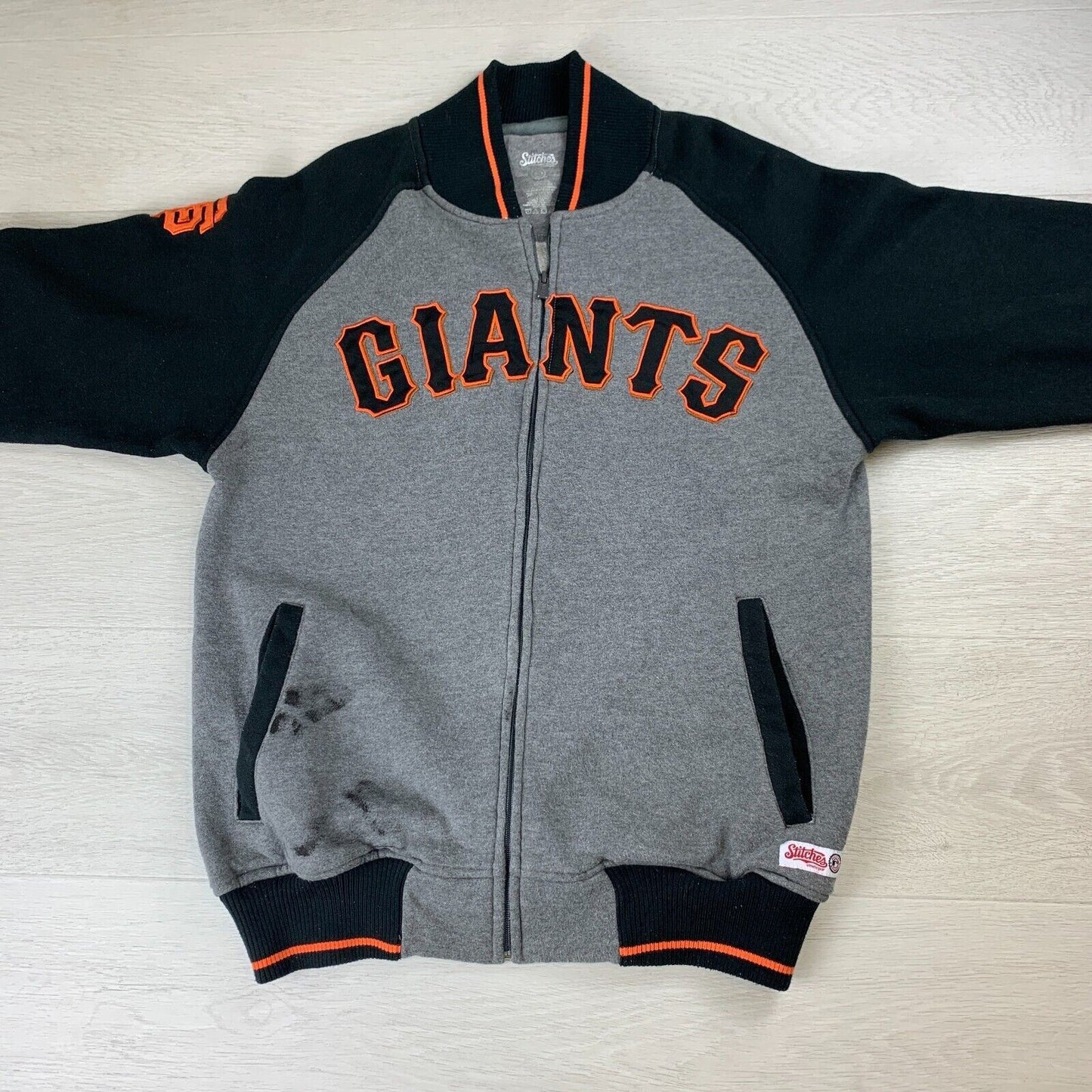 Stitches MLB San Francisco Giants Baseball Mens Jacket Size M