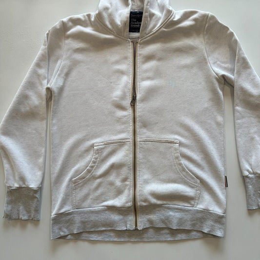 The Academy Brand Mens White Hoodie Size XS