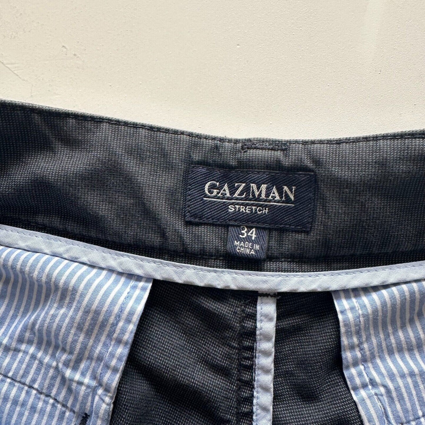 Gaz Man Mens Stetch Chino Shorts Size 34