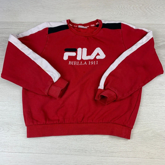 FILA Girls Red Sweater Size 16 Years