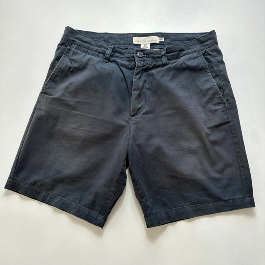 H&M Mens Navy Chino Shorts Size 33