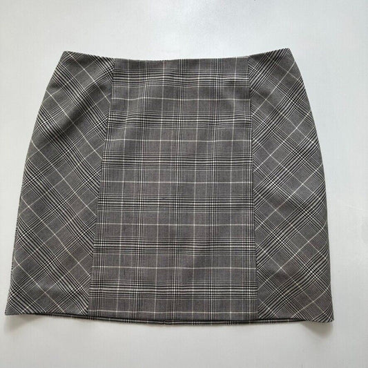 H&M Womens Plaid Mini Skirt Size US 6 / UK 10