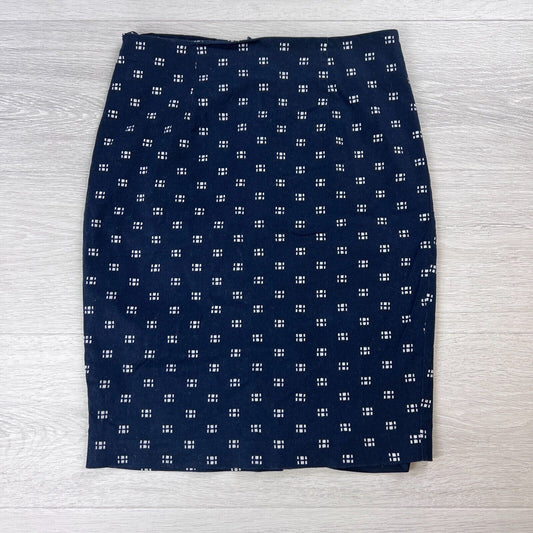 Tokito Womens Navy Blue Skirt Size 8