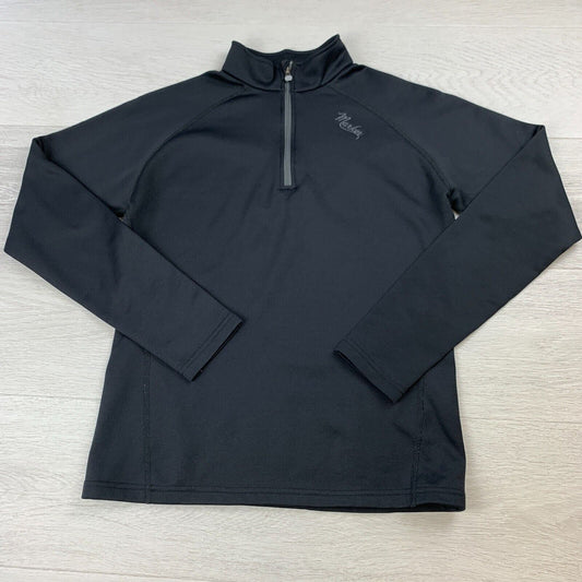 Marker Black Fleece Jumper Size Small Approx