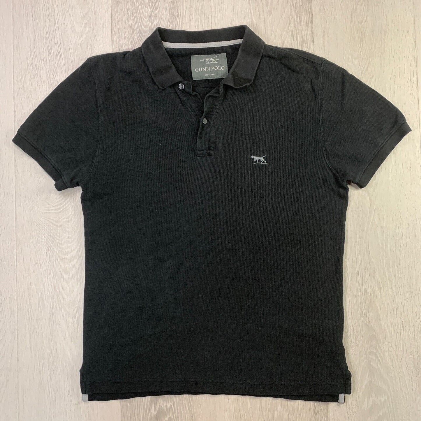 Rodd & Gun Mens Sports Fit Black Polo Shirt Size Medium