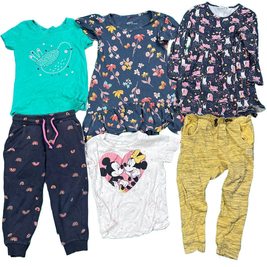 Girls Size 4 Years Clothing Bundle (6 Pieces)