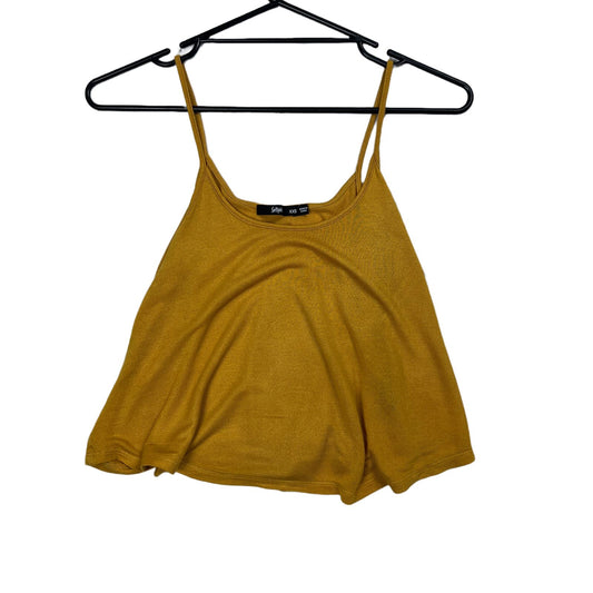 Sportsgirl Womens Yellow Tank Top Size XXS