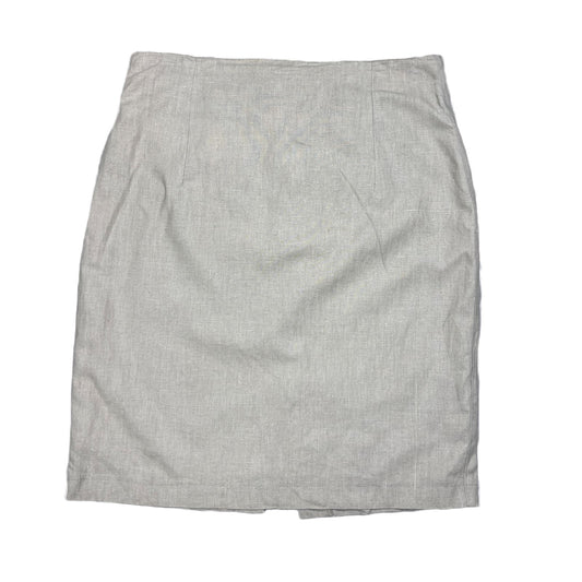 Le Secret Womens Beige Linen Skirt Size 14