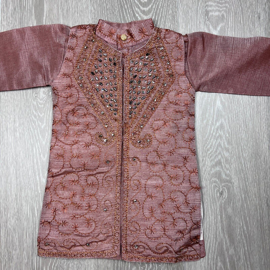 Gola Garments Boys Traditional Indian Outfit Sherwani Size 2 Years