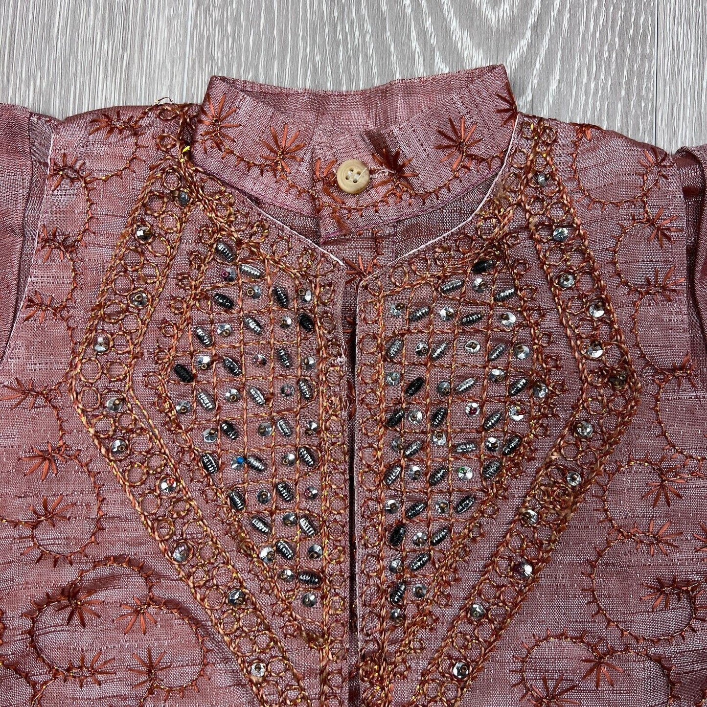 Gola Garments Boys Traditional Indian Outfit Sherwani Size 2 Years