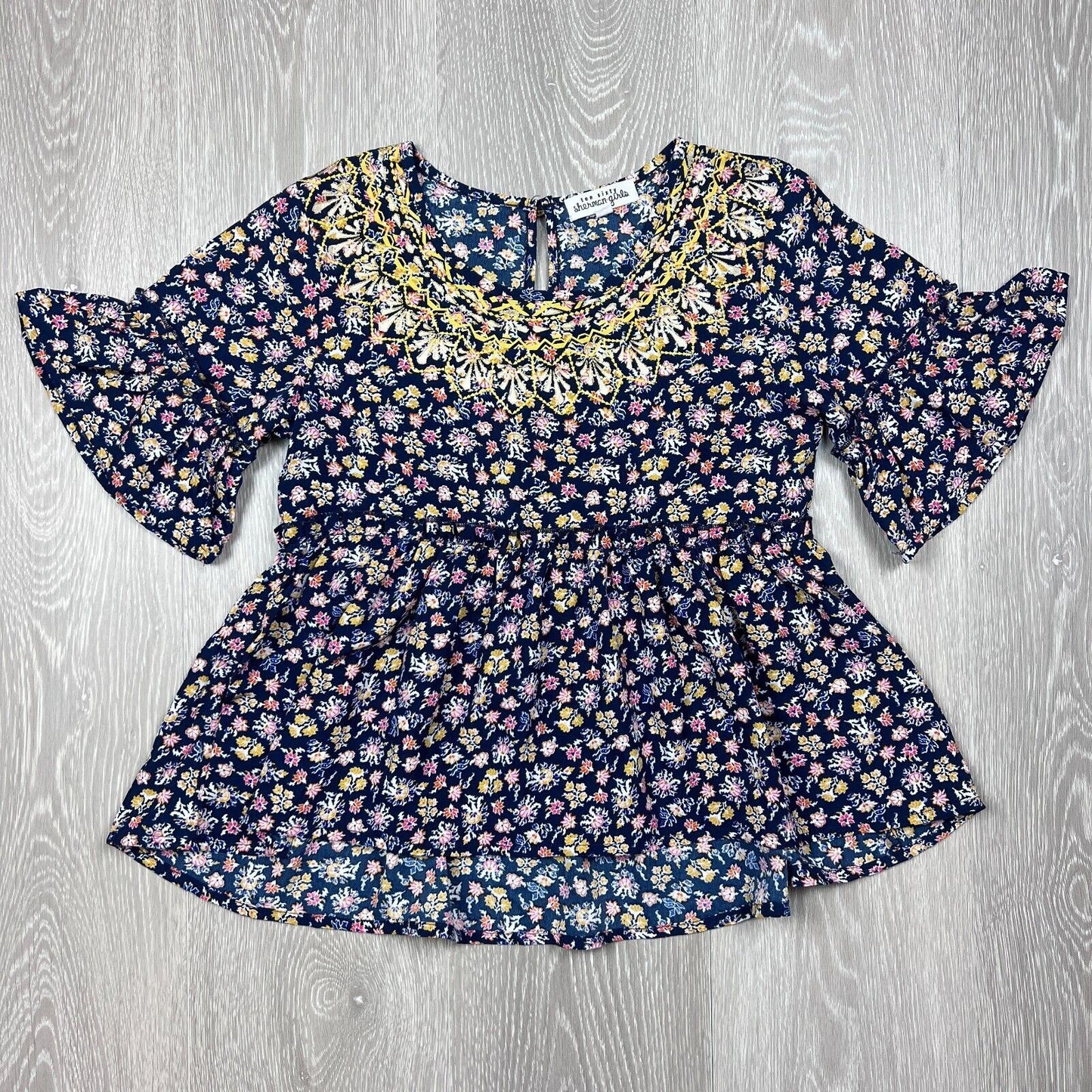 Ten Sixty Sherman Girls Blouse Top Size Medium