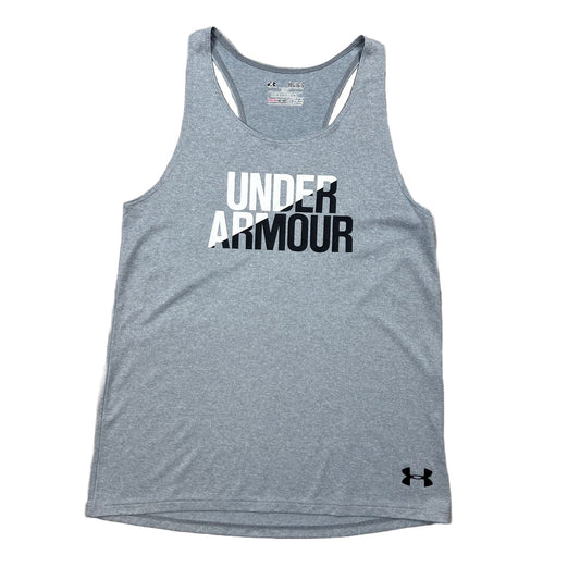 Under Armour Girls Workout Singlet Top Size Large (14-16 Years)