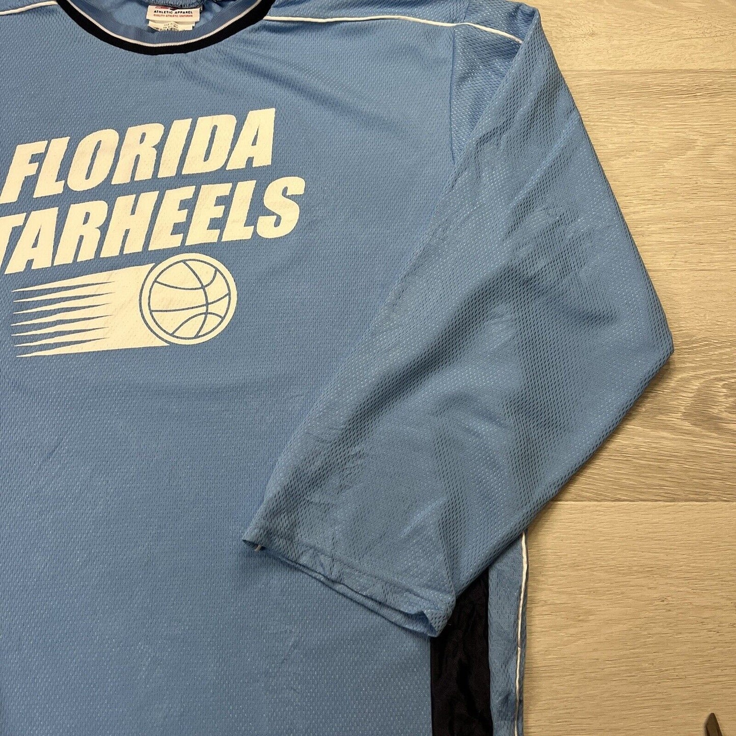 Athletic Apparel Florida Tarheels Basketball Shirt Long Sleeve Size 2XL