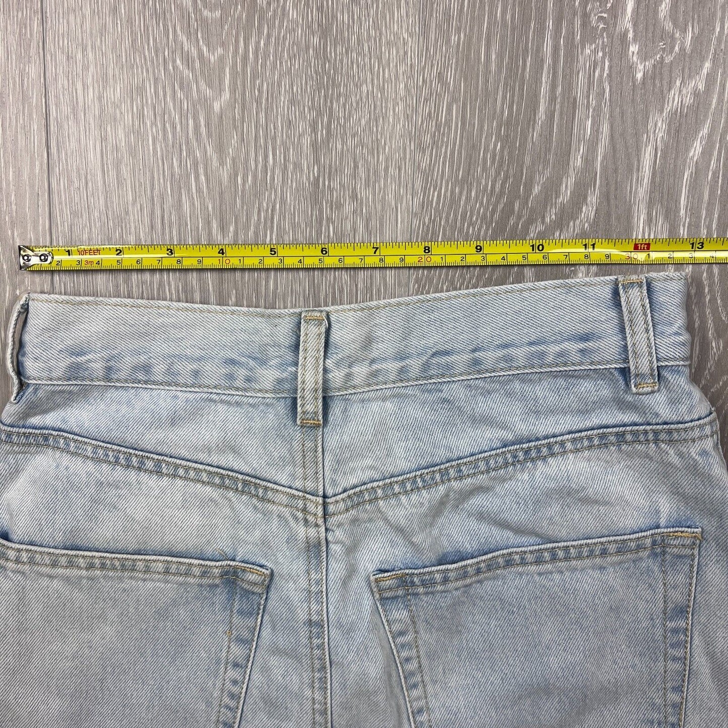 Glassons Womens Light Blue Denim Skirt Size 6