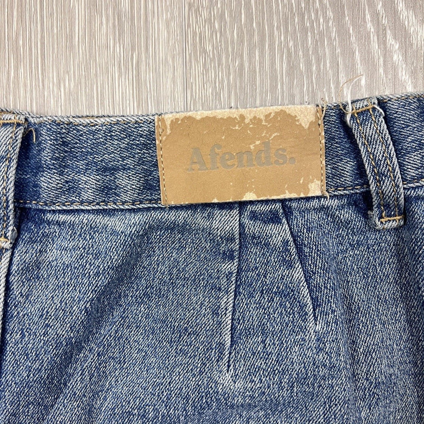 Afends Womens Denim Skirt Size 10