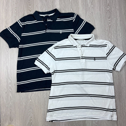 Stone Harbour Mens Polo Shirt Size Large (2 Shirts)