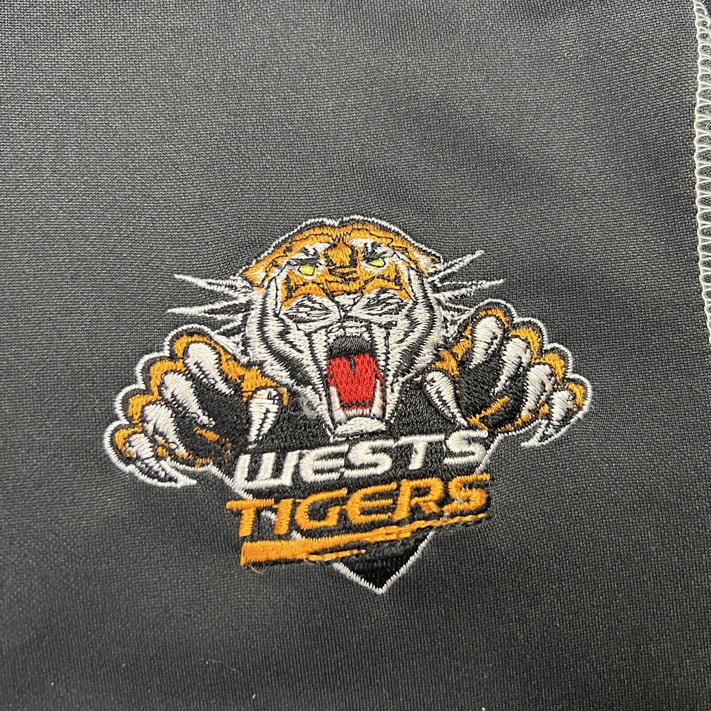 Vintage NRL West Tigers Black Light Pullover Jumper Size Small